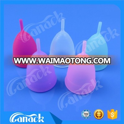 2017 Amazon bestseller Medical Grade Silicone ladies menstrual cup