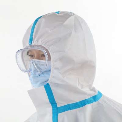 CE certification disposable personal isolation protection clothing , protection suit