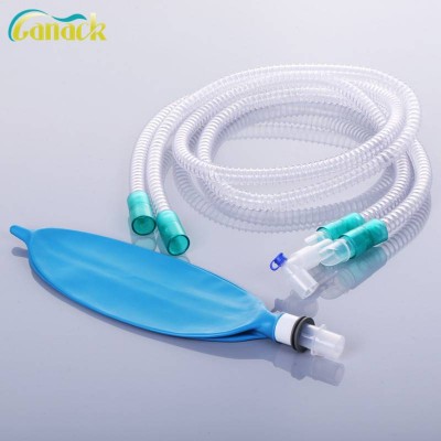 Popular Disposable Medical Corrugated tube Anesthesia  Breathing Circuits