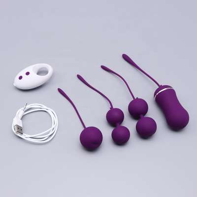 Pelvic floor exerciser kegel balls vaginal tightening silicone kegel balls