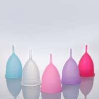 silicone Reusable  menstrual cup