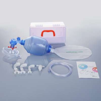 CE&FDA&ISO Medical Disposable and Latex Free PVC Manual Resuscitator